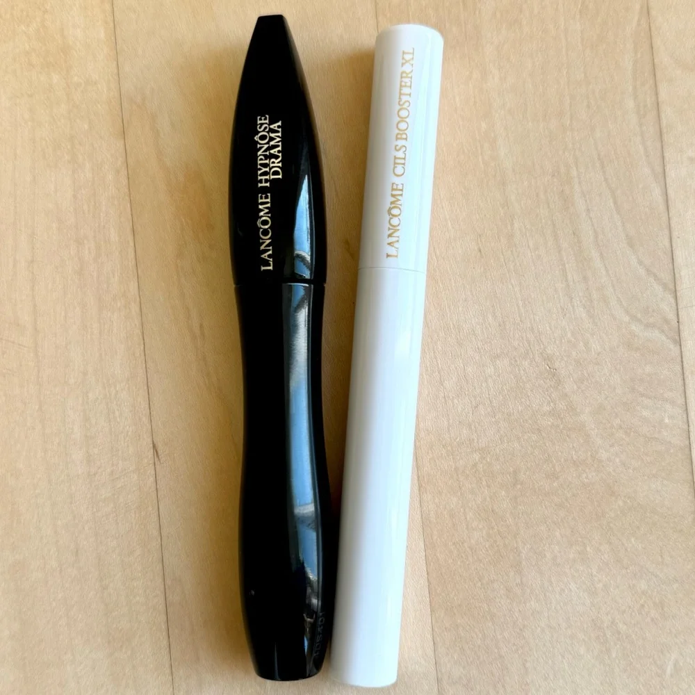 NEW Lancome HYPNOSE DRAMA Mascara 01 Black & CILS BOOSTER XL Lash Base Full Size